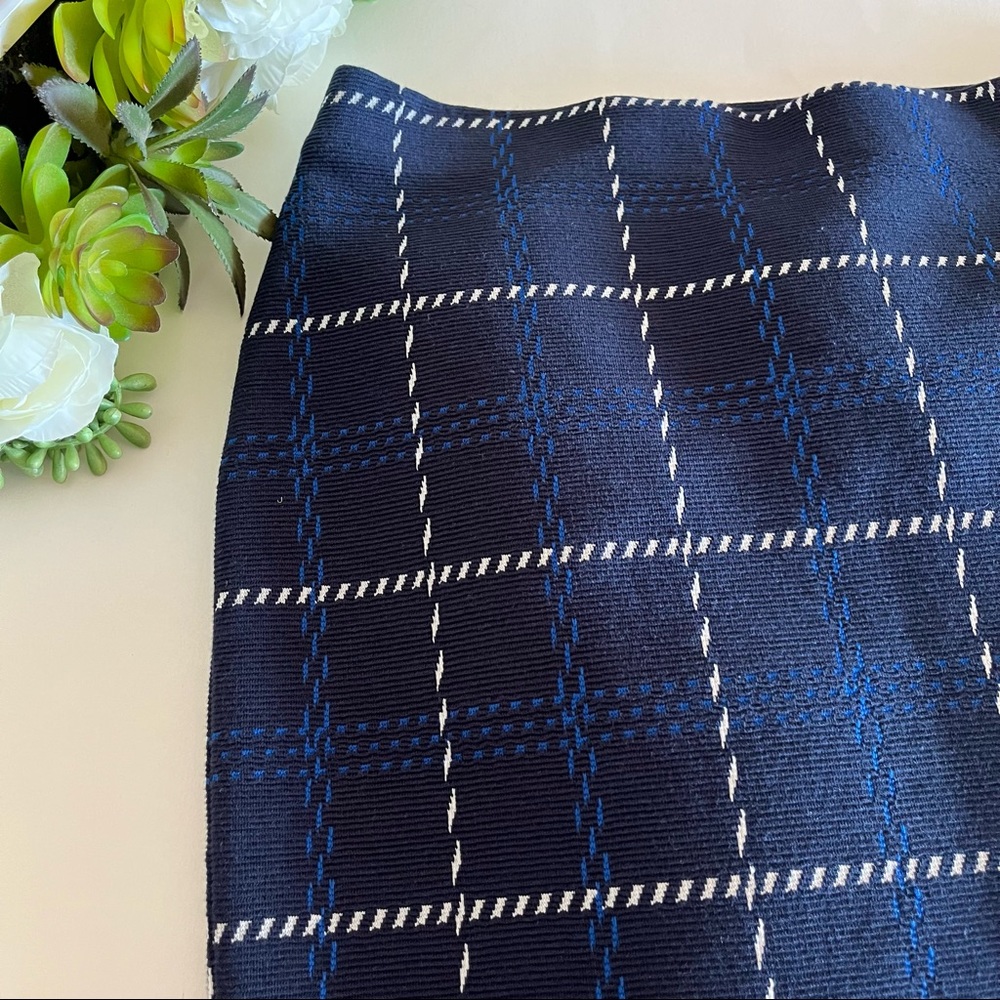 Ann Taylor Plaid Pencil Skirt <SP>